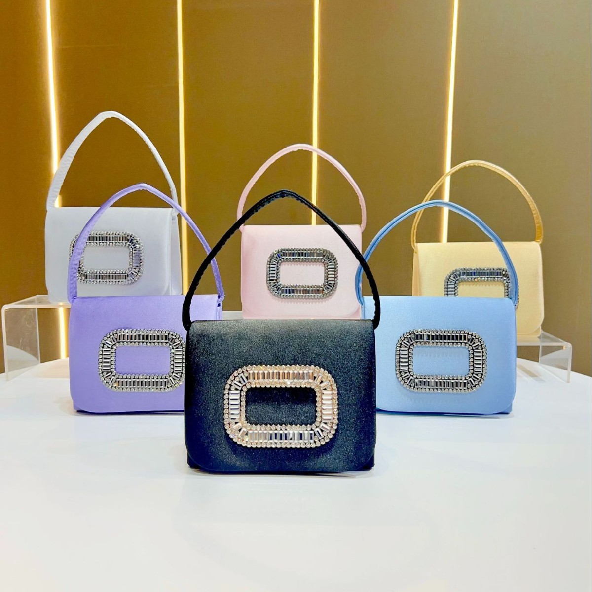 Luxury Mini Square Handbag Wom - огляд і ціна Tassel Fringe Trim