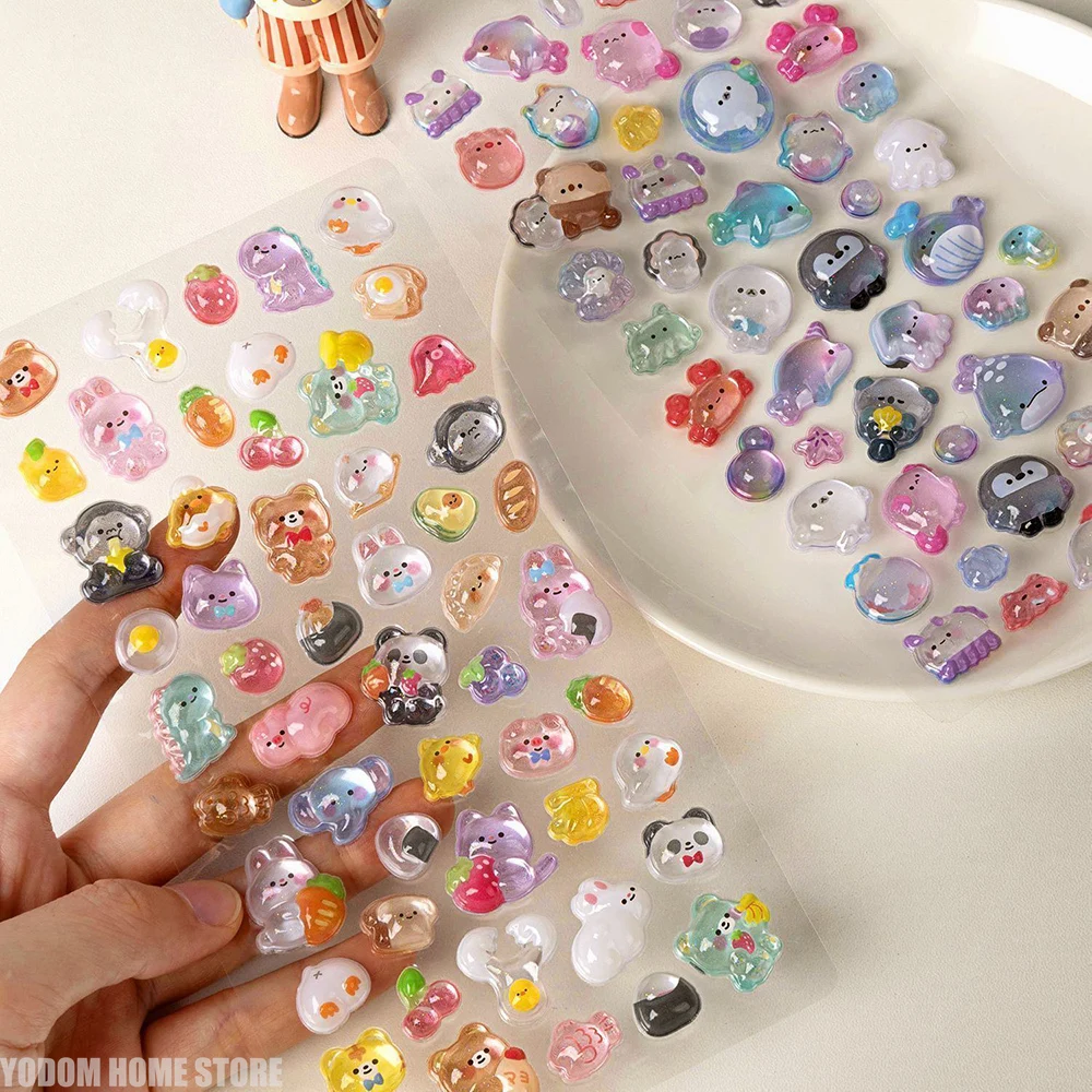 4Pcs Creative 3D Relief Sticke - огляд і ціна Embellishments For Scrapbooking
