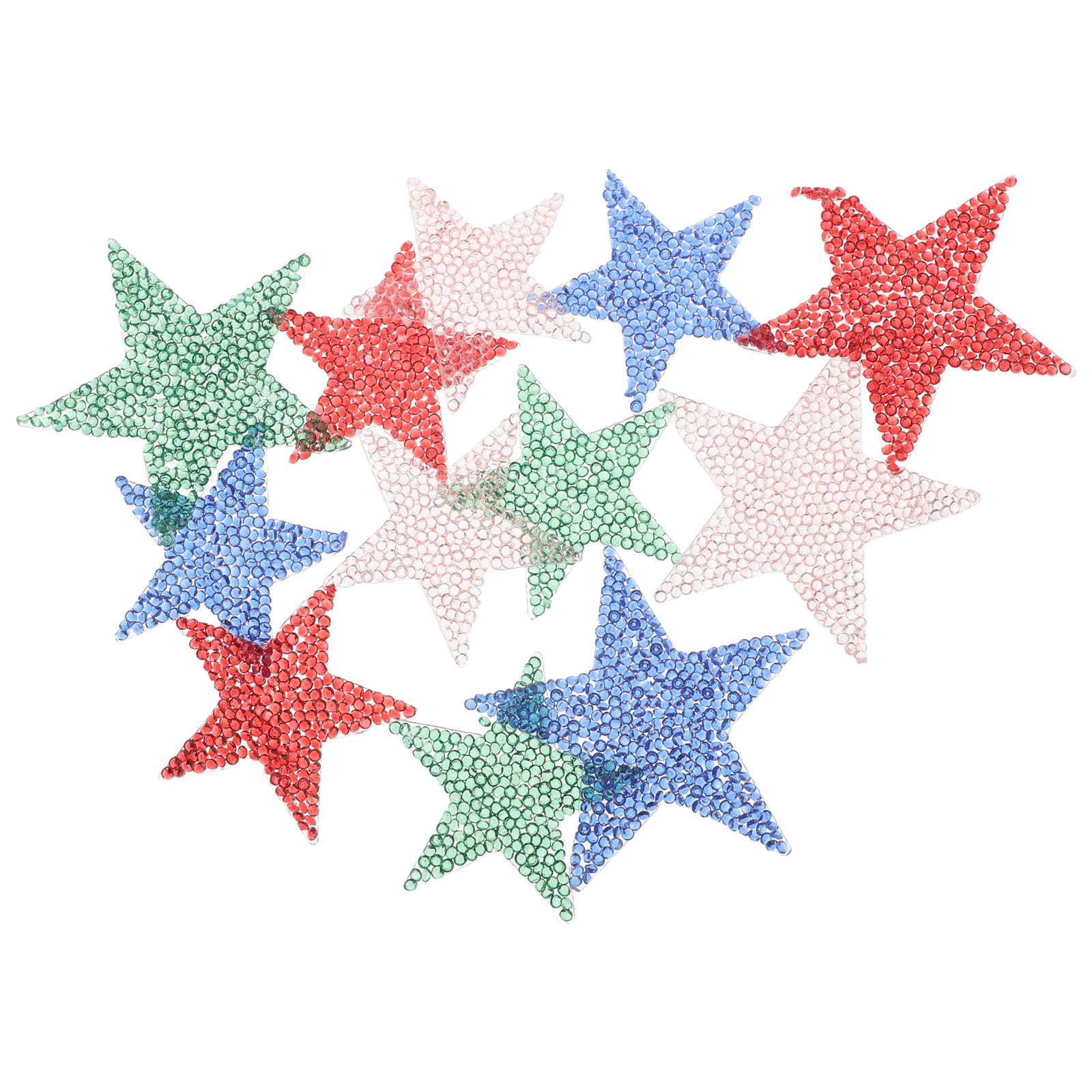 12Pcs Candy Colored Resin Star - огляд і ціна Embellishment Glue Craft