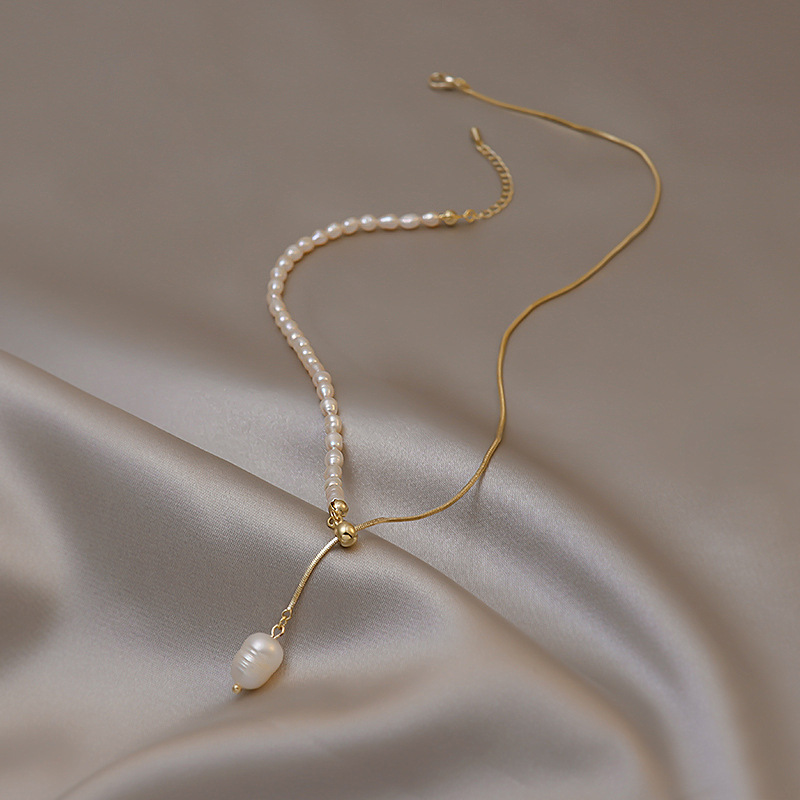 100% Natural Freshwater Pearl  - огляд і ціна Pearl Trim Chain