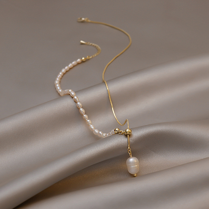 100% Natural Freshwater Pearl  - огляд і ціна Pearl Trim Chain